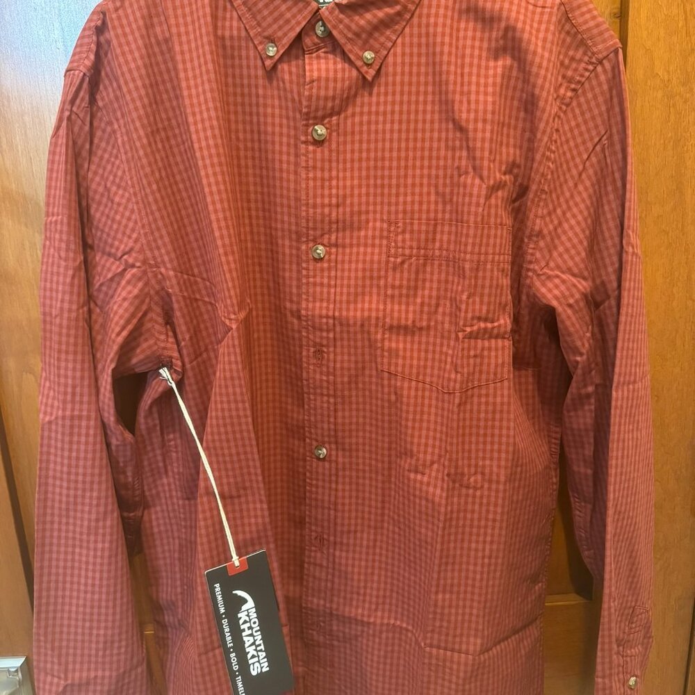 Mountain Khakis Long Sleeve Cotton/Poly Blend